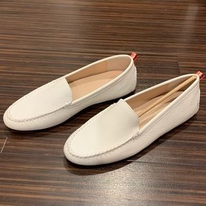 White leather loafers - Brand New!